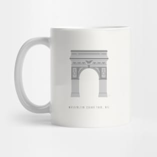 New York City NYC, Washington Square Park Mug